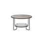 Modern 1 Single Frame Coffee Table Round Cocktail Table with Storage Clearhalo 'Coffee & Accent Tables' 'Coffee Tables' 'coffee_tables' 'furn' 'furn_coffee_tables' 'Furniture' 'furniture_coffee_tables' 'Living Room Furniture' 1200x1200_d69351c5-a049-4ff4-a88d-463af8467307