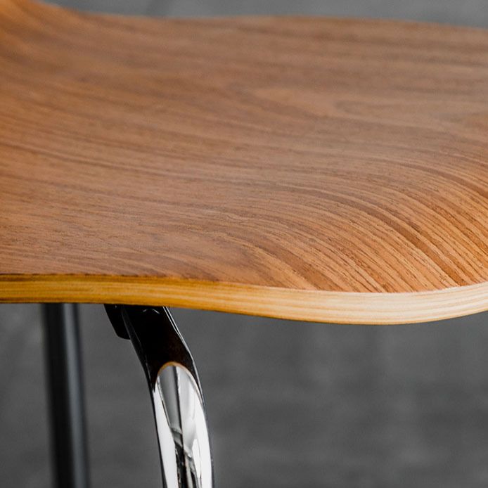 Contemporary Style Dining Chair Armless Side Chair with Metal Legs for Kitchen Clearhalo ' kitchen&dining_furn' 'Dining Chairs' 'Dining Tables & Seating' 'dining_chair' 'furn' 'furn_dining_chair' 'Furniture' 'furniture_dining_chair' 'Kitchen & Dining Furniture' 'kitchen' 1200x1200_d698c810-bbd8-4627-8f56-4ff8d0a8ffef