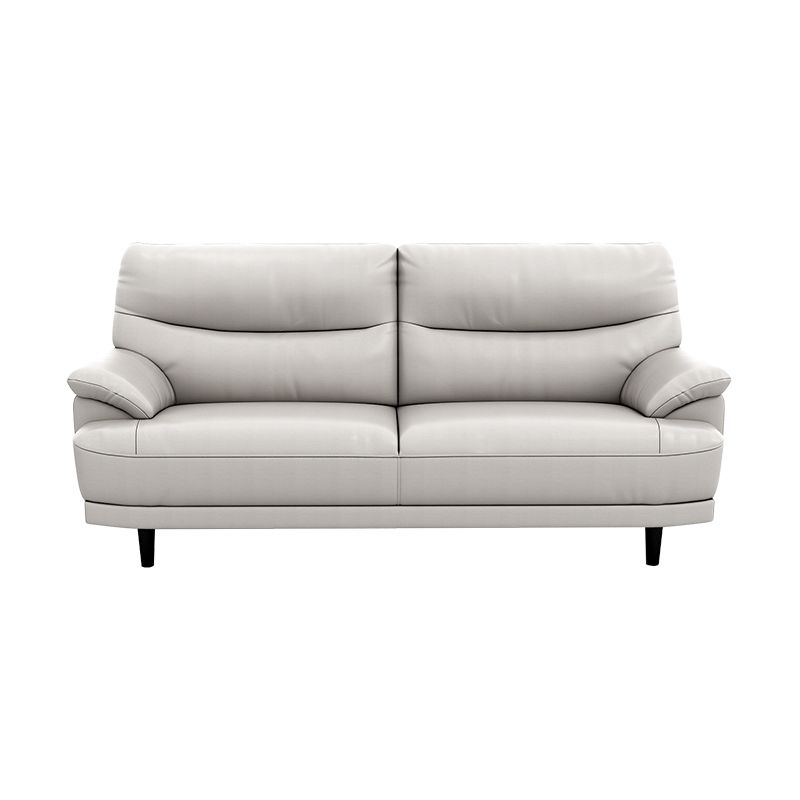 Vlekbestendig lederen kussen bovenste arm koekje back settee bank