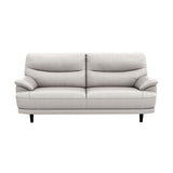 ステイン耐性レザーピロートップアームビスケットバックセッピーソファ