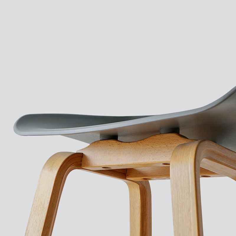 Contemporary Bucket Counter Bar Stool Armless Plastic Bar Stool with Footrest Clearhalo 'Bar Furniture' 'Bar Stools' 'bar_stools' 'furn' 'furn_bar_stools' 'furniture_bar_stools' 'Kitchen & Dining Furniture' 'kitchen&dining_furn' 'kitchen' 'kitchen_furn' Furniture' 1200x1200_d69ce400-7f14-44f6-b0c3-aad2866a104c