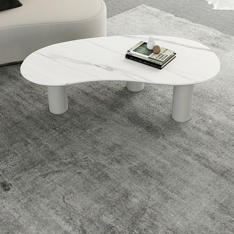 Table basse moderne à 3 pieds en ardoise pour le salon
