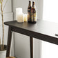Industrial Wood Trestle Bar Table Specialty Indoor Bistro Table - 53" x 18" x 40" Clearhalo 'Bar Furniture' 'Bar Tables' 'bar_tables' 'furn' 'furn_bar_tables' 'Furniture' 'furniture_bar_tables' 'Kitchen & Dining Furniture' 'kitchen&dining_furn' 'kitchen' 1200x1200_d69e50ed-d7b6-4134-9827-4a41b3f71dab