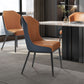 Contemporary Wingback Side Chair Faux Leather Armless Dining Chairs Clearhalo 'Dining Chairs' 'Dining Tables & Seating' 'dining_chair' 'furn' 'furn_dining_chair' 'Furniture' 'Kitchen & Dining Furniture' 1200x1200_d6a1ef1f-7ae1-4bc8-acb1-f4f0f4876880