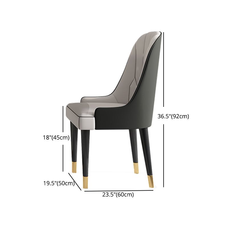Modern 1/2/5/7 Pieces Dining Set Marble Dining Table with Leather Chairs Clearhalo 'Dining Room Sets' 'Dining Tables & Seating' 'dining_room_set' 'furn' 'furn_dining_room_set' 'Furniture' 'furniture_dining_room_set' 'Kitchen & Dining Furniture' 'kitchen&dining_furn' 'kitchen' 1200x1200_d6a4f349-10df-46d4-8d8f-14b942f07254