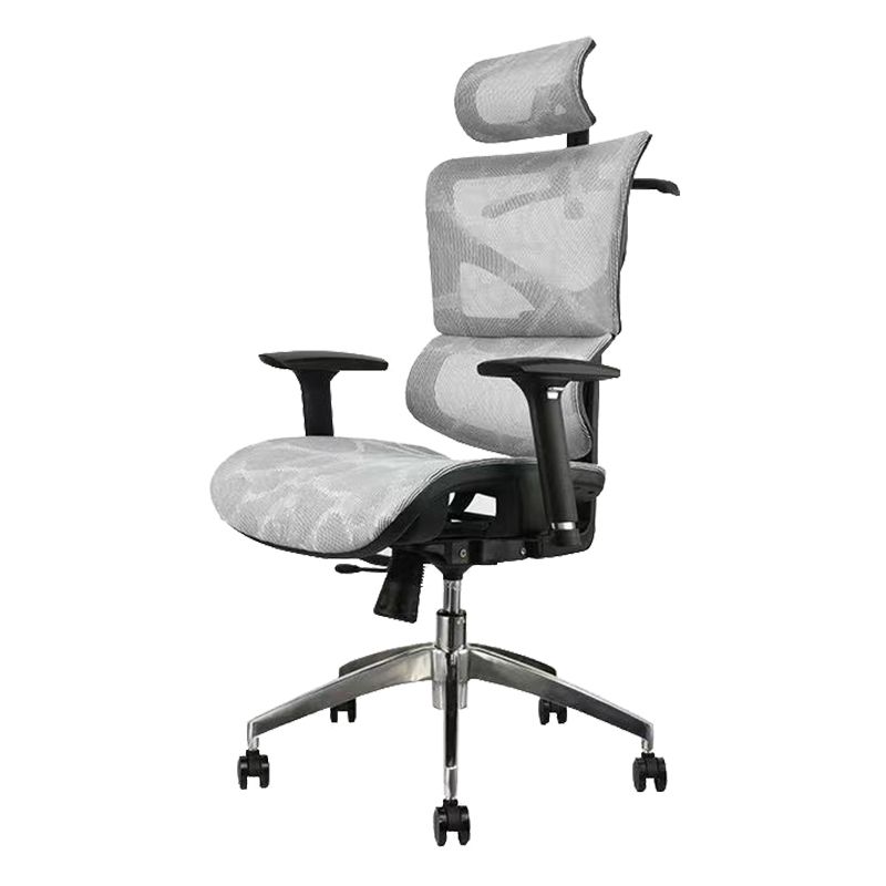 Contemporary Mid-Back Office Chair Ergonomic Adjustable Seat Height Desk Chair Clearhalo 'furn' 'furn_office_chair' 'Furniture' 'Office Chairs' 'Office Furniture' 'office_chair' 1200x1200_d6a516c6-9048-47c7-97ad-08cf9246889b