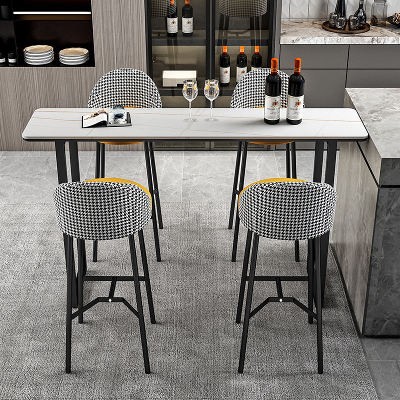 Bucket Low Back Bar Stool Leather Modern Counter Height Stools for Kitchen Clearhalo 'Bar Furniture' 'Bar Stools' 'bar_stools' 'furn' 'furn_bar_stools' 'Furniture' 'furniture_bar_stools' 'Kitchen & Dining Furniture' 1200x1200_d6a5939e-1fbf-4e1e-8aaf-9103e40ce323