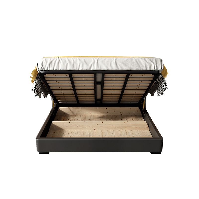 Legno standard in legno di pino legno e letto imbottito con gambe personalizzate