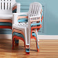 Modern Plastic Dining Arm Chairs Indoor Stackable Slat Back Dining Armchairs Clearhalo ' kitchen&dining_furn' 'Dining Chairs' 'Dining Tables & Seating' 'dining_chair' 'furn' 'furn_dining_chair' 'Furniture' 'furniture_dining_chair' 'Kitchen & Dining Furniture' 'kitchen' 1200x1200_d6ad8eb9-fafd-4364-80e4-79a98a59fb72