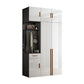 High Gloss White Modern Wardrobe Engineered Wood Storage Cabinet for Home Clearhalo 'Armoires & Wardrobes' 'armoires_wardrobes' 'Bedroom Furniture' 'furn' 'furn_armoires_wardrobes' 'Furniture' 1200x1200_d6ae3de0-0cc5-45e7-828c-ae4c413c1fc9