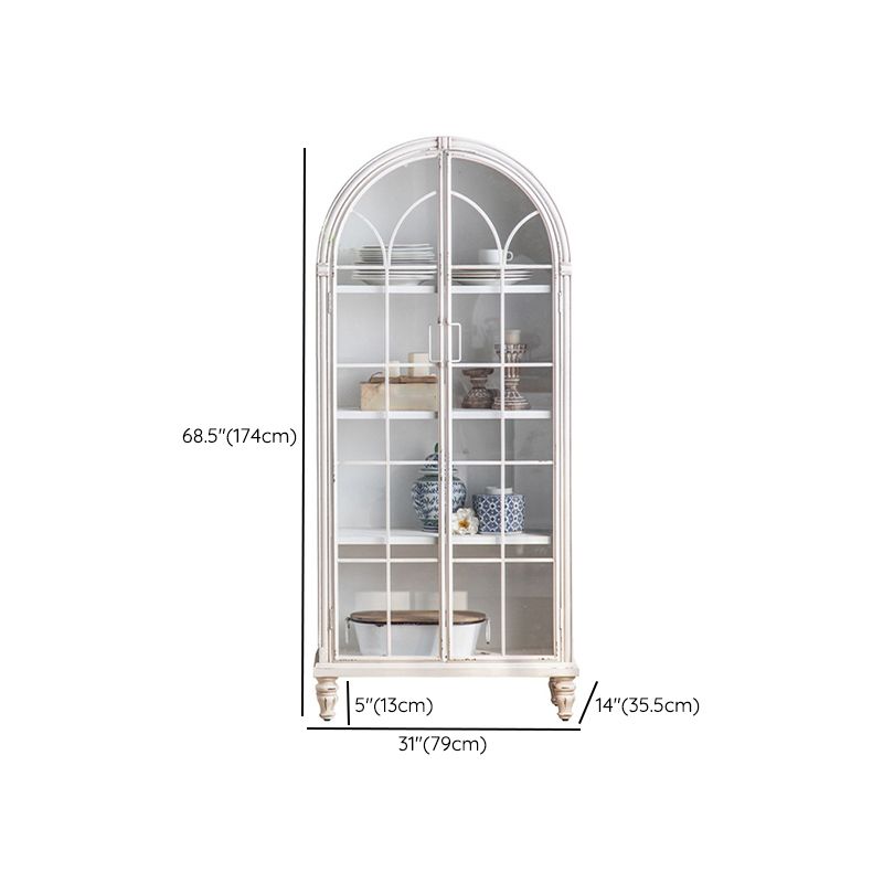 Armoire à plateau de planche latérale contemporaine avec portes pour la cuisine