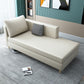 Nordic Recessed Arms Chaise Lounge with Cushioned for Bedroom and Living Room Clearhalo 'Chairs & Seating' 'Chaise Lounge' 'chaise_lounge' 'furn' 'furn_chaise_lounge' 'Furniture' 'Living Room Furniture' 1200x1200_d6b178b9-197f-4c6a-a6d7-d8cc26cb244f