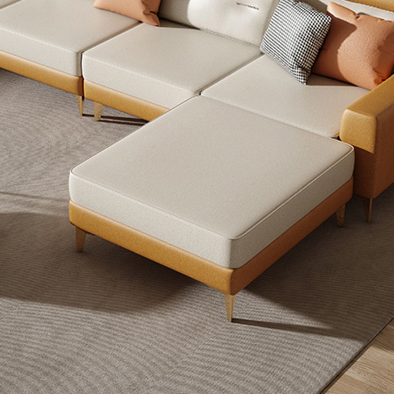 L-Shaped Reversible Sectional Sofas Water Resistant Sectionals Clearhalo 'furn' 'furn_sectionals' 'Furniture' 'Living Room Furniture' 'Sectionals' 1200x1200_d6b6af32-4b24-4763-96c3-11a9bf09afc7