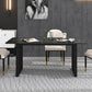 Traditional Luxury Dining Table Metal Double Pedestal Rectangle Counter Dining Table Clearhalo 'Dining Tables & Seating' 'Dining Tables' 'dining_table' 'furn' 'furn_dining_table' 'Furniture' 'furniture_dining_table' 'Kitchen & Dining Furniture' 'kitchen' 'kitchen_dining_table' 1200x1200_d6b9f010-3517-4980-83ad-37f64a0643ec