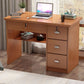 Engineered Wood Industrial Writing Desk Rectangular Office Desk with Drawers Clearhalo 'furn' 'furn_office_desk' 'Furniture' 'Office Desks' 'Office Furniture' 'office_desk' 1200x1200_d6ba8b98-f85c-4485-8266-c4d3ce18f6ca