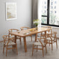 Solid Wood Top Dining Table Traditional Luxury Table with 4 Legs Clearhalo 'Dining Tables & Seating' 'Dining Tables' 'dining_table' 'furn' 'furn_dining_table' 'Furniture' 'furniture_dining_table' 'Kitchen & Dining Furniture' 1200x1200_d6bb02d3-9fca-4636-a0dc-7ae05c7161f4