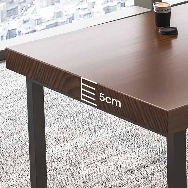 29.25-inch Hoogte Modern Writing Desk Rectangle vaste houten kantoor bureau