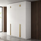 Witte kleur houten garderobe eigentijdse stijl garderobe kast met lade