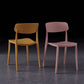 Contemporary Style Plastic Dining Chairs Open Back Dining Side Chairs for Kitchen Clearhalo ' kitchen&dining_furn' 'Dining Chairs' 'Dining Tables & Seating' 'dining_chair' 'furn' 'furn_dining_chair' 'Furniture' 'furniture_dining_chair' 'Kitchen & Dining Furniture' 'kitchen' 1200x1200_d6c14cb1-3822-4cee-996b-b6c213fa52b6