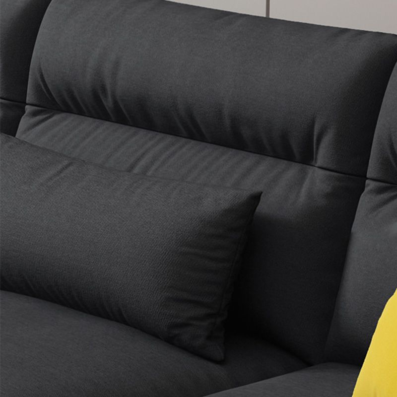 Moderne Kissen -Rücken -Abschnitte Kunstleder Kissen Top Arm Sektionen