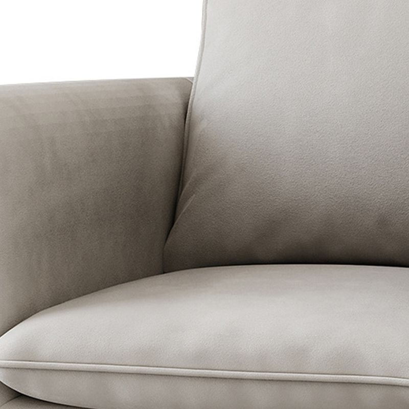 35.43" High Velvet Armless Chair Solid Wood Frame Chair for Living Room Clearhalo 'Accent Chairs' 'accent_chairs' 'Chairs & Seating' 'furn' 'furn_accent_chairs' 'Furniture' 'Living Room Furniture' 1200x1200_d6c2c829-6d1c-4082-ad3b-7e6b56f47392