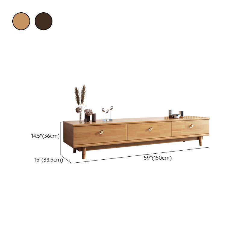 Modern TV Media Stand Wood TV Stand Console with Splayed Wooden Legs Clearhalo 'furn' 'furn_tv_stands_entertainment_centers' 'Furniture' 'Living Room Furniture' 'TV Stands & Entertainment Centers' 'TV Stands & Media Storage Furniture' 'tv_stands_entertainment_centers' 1200x1200_d6c64d29-5ac4-44cd-93aa-47c7f3ca51ea