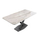 Traditional Luxury Dining Table Rectangle Sintered Stone Table with Pedestal Base Clearhalo ' dining_table' 'Dining Tables & Seating' 'Dining Tables' 'furn' 'furn_dining_table' 'Furniture' 'furniture_dining_table' 'Kitchen & Dining Furniture' 'kitchen&dining_furn' 'kitchen' 'kitchen_dining_table' 1200x1200_d6cc7ae1-8238-403f-8705-d8e0bccbb972