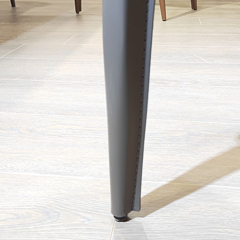 Leather Contemporary Dining Side Chair Kitchen Parsons Dining Chair Clearhalo ' kitchen&dining_furn' 'Dining Chairs' 'Dining Tables & Seating' 'dining_chair' 'furn' 'furn_dining_chair' 'Furniture' 'furniture_dining_chair' 'Kitchen & Dining Furniture' 'kitchen' 1200x1200_d6d011b3-0328-4764-adc7-e478c7a338a5