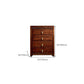 Dark Brown Drawers Chest Solid Wood Accent Chest for Living Roo Clearhalo 'Cabinets & Chests' 'cabinets_chests' 'furn' 'furn_cabinets_chests' 'Furniture' 'Living Room Furniture' 1200x1200_d6d1cb6d-6a1e-4936-baf5-f9a30b7f6b81