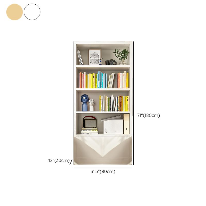 Bibliothèque standard à l'arrière fermé Scandinave Biber en bois d'ingénierie