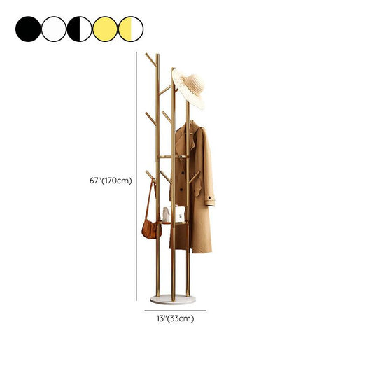 Metall- und Marmoreingangsschichtbügel moderner minimalistischer Heimatbodenschattrack