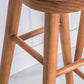 Industrial Armless Bar Stools Solid Wood Dining Stool with Footrest Clearhalo 'Bar Furniture' 'Bar Stools' 'bar_stools' 'furn' 'furn_bar_stools' 'Furniture' 'Kitchen & Dining Furniture' 1200x1200_d6d62e12-c4e2-41ff-a31c-6211e4525169