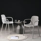 Contemporary Plastic Dining Arm Chair Windsor Back Side Chair for Home Use Clearhalo ' kitchen&dining_furn' 'Dining Chairs' 'Dining Tables & Seating' 'dining_chair' 'furn' 'furn_dining_chair' 'Furniture' 'furniture_dining_chair' 'Kitchen & Dining Furniture' 'kitchen' 1200x1200_d6d65a5e-edf6-45a5-bba9-d80019b8d0f1