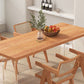 Rectangle Double Pedestal Dining Table Medieval Modern Style Wood Table for Living Room Clearhalo 'Dining Tables & Seating' 'Dining Tables' 'dining_table' 'furn' 'furn_dining_table' 'Furniture' 'Kitchen & Dining Furniture' 1200x1200_d6db9e78-bbbb-4037-9200-97e9cca3aaf0