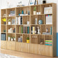 Closed Wooden Bookshelf Modern Home Living Room Standard Bookcase with Door Clearhalo 'Bookcases' 'furn' 'furn_bookcases' 'Furniture' 'Office Furniture' 1200x1200_d6df30d0-c8dc-493e-828d-1704a8b2f26f