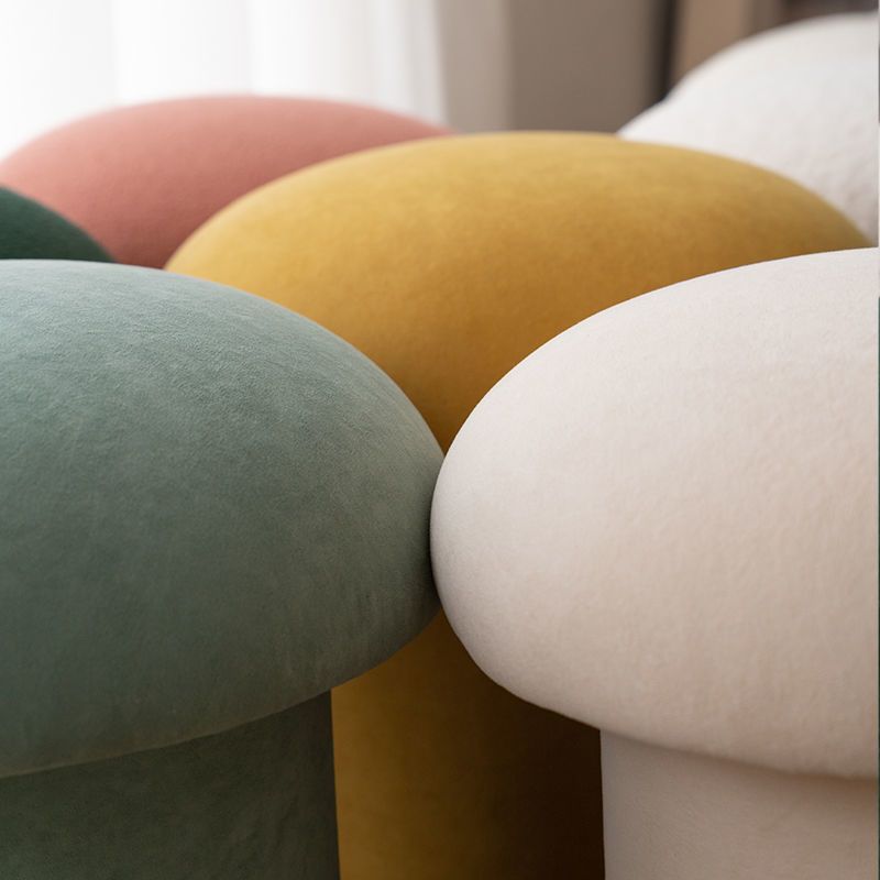 Modern Velvet Pouf Plain Specialty Water Resistant Chair Ottoman Clearhalo 'furn' 'furn_ottomans_poufs' 'Furniture' 'Living Room Furniture' 'Ottomans & Poufs' 'ottomans_poufs' 1200x1200_d6dfee78-2ae7-4e2e-8aa3-0b2f5de3d87e