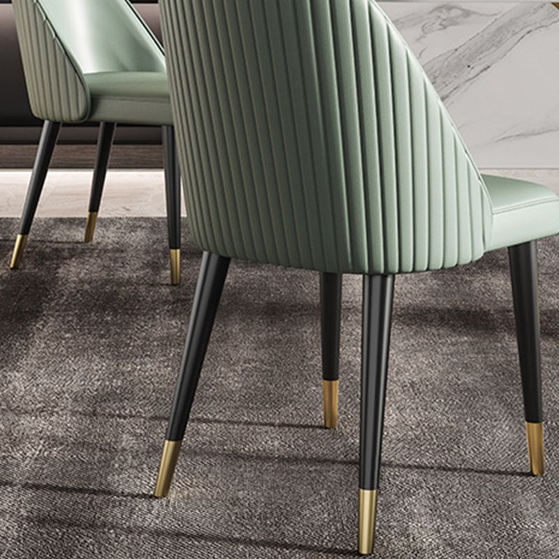 Nordic Glam 1/2/3/4/5/7 Pieces Dining Set Sintered Stone Dining Table Set for Kitchen Clearhalo 'Dining Room Sets' 'Dining Tables & Seating' 'dining_room_set' 'furn' 'furn_dining_room_set' 'Furniture' 'furniture_dining_room_set' 'Kitchen & Dining Furniture' 1200x1200_d6e315b9-abfd-449d-b5a6-b3025d65bcd6