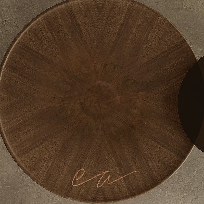 Abstract Coffee or End Table Contemporary Solid Wood Coffee Cocktail Table Clearhalo 'Coffee & Accent Tables' 'Coffee Tables' 'coffee_tables' 'furn' 'furn_coffee_tables' 'Furniture' 'Living Room Furniture' 1200x1200_d6e5bf45-85b4-4994-b386-154ddea498ad
