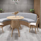 Solid Wood 4-foot Dinette Table Industrial Style Dining Table for Home Clearhalo ' dining_table' 'Dining Tables & Seating' 'Dining Tables' 'furn' 'furn_dining_table' 'Furniture' 'furniture_dining_table' 'Kitchen & Dining Furniture' 'kitchen&dining_furn' 'kitchen' 'kitchen_dining_table' 1200x1200_d6ecd318-1e65-4b1c-af5a-5567395e5e26