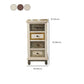 Cajones verticales de cofre de almacenamiento de madera tradicionales incluyendo tocador de cofre de almacenamiento