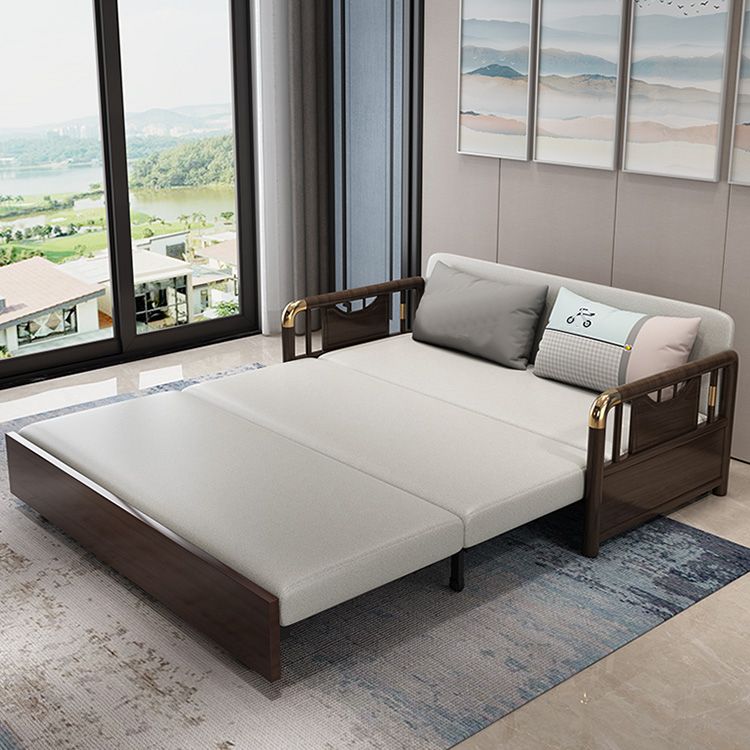 Métal contemporain Futon Sleeper Sofa Back Futon and Mattret