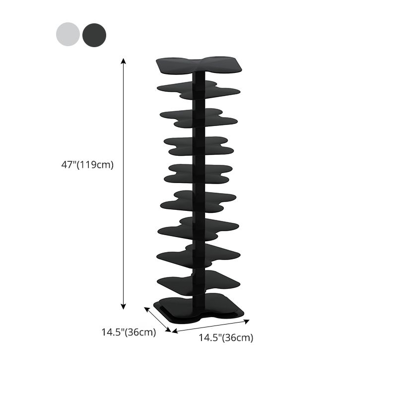Contemporary Vertical Etagere Bookshelf Metal Open Back Shelf for Office Clearhalo 'Bookcases' 'furn' 'furn_bookcases' 'Furniture' 'furniture_bookcases' 'kitchen' 'kitchen_bookcases' 'Living Room Furniture' 'Office Furniture' 1200x1200_d6fdf5a1-cd22-4c66-951c-a98f3bc84f1d