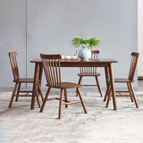 1/2/5 Pcs Oak Wood Modern Dining Set with Rectangle Table Dinette Set Clearhalo 'Dining Room Sets' 'Dining Tables & Seating' 'dining_room_set' 'furn' 'furn_dining_room_set' 'Furniture' 'furniture_dining_room_set' 'Kitchen & Dining Furniture' 'kitchen&dining_furn' 'kitchen' 1200x1200_d6fe962f-f6c7-495b-9e26-edb2442ee3c9