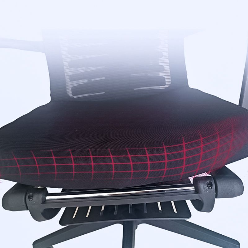 Chaise de bureau ergonomique Mesh Desk High Back Linen Task Task With Castor