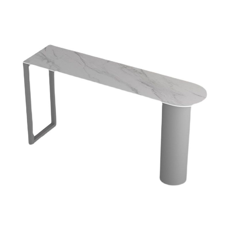 Modern Stone Bar Table Set 1/3/5 Pieces Counter Table with Backless Stools Clearhalo 'Bar Furniture' 'furn' 'furn_home_bar_bar_sets' 'Furniture' 'Home Bars & Bar Sets' 'home_bar_bar_sets' 'Kitchen & Dining Furniture' 1200x1200_d707a69a-fce3-4d9c-ae8e-1a91d87c939f