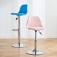 Contemporary Liftable Bar-stool Plastic Counter Bar Stool with Metal Legs Clearhalo 'Bar Furniture' 'Bar Stools' 'bar_stools' 'furn' 'furn_bar_stools' 'Furniture' 'furniture_bar_stools' 'Kitchen & Dining Furniture' 1200x1200_d709e9a3-2047-4fd6-97a7-f4880ee5f2b2