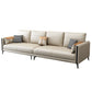 Living Room Sectionals 35" Faux leather Sectional Sofa,Contemporary