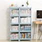 Plastic Bookcase Contemporary Style Open Back Bookshelf for Office Home Study Room Clearhalo 'Bookcases' 'furn' 'furn_bookcases' 'Furniture' 'furniture_bookcases' 'Office Furniture' 1200x1200_d70df4d0-e31d-407f-af3b-1f594c530316