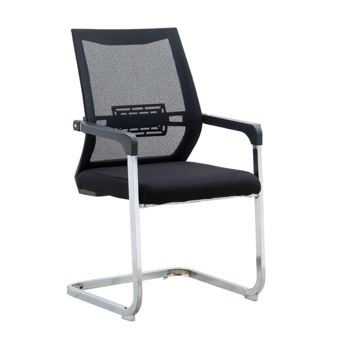 Sillón contemporáneo Silla negra tapizada AirGrid transpirable