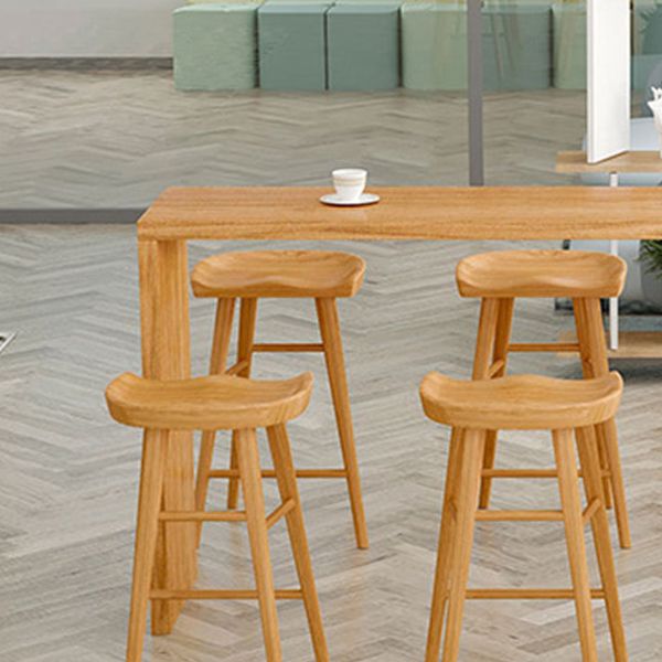 1/5/9 Pieces Table and Stool Set Modern Solid Wood Pub Table Set Clearhalo 'Bar Furniture' 'furn' 'furn_home_bar_bar_sets' 'Furniture' 'Home Bars & Bar Sets' 'home_bar_bar_sets' 'Kitchen & Dining Furniture' 1200x1200_d7128965-265e-4e4d-95ac-9a5d45283a0e